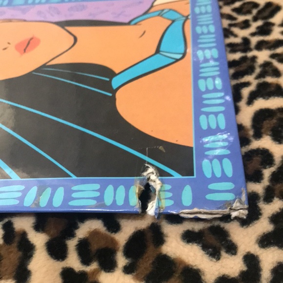 Disney POCAHONTAS Vintage File Folder 90s 🌻 Princess Colors of the Wind School - Picture 8 of 16